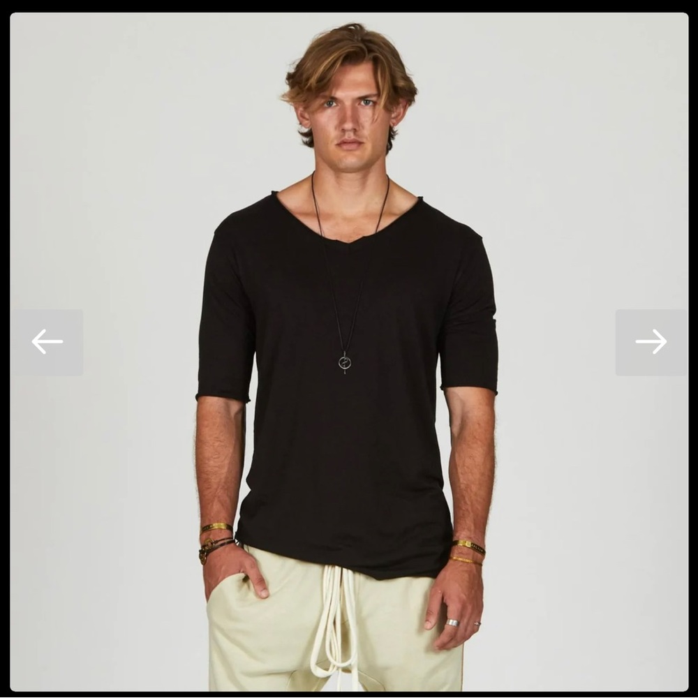V-Neck Men’s T-Shirt by One Golden Thread 🪡